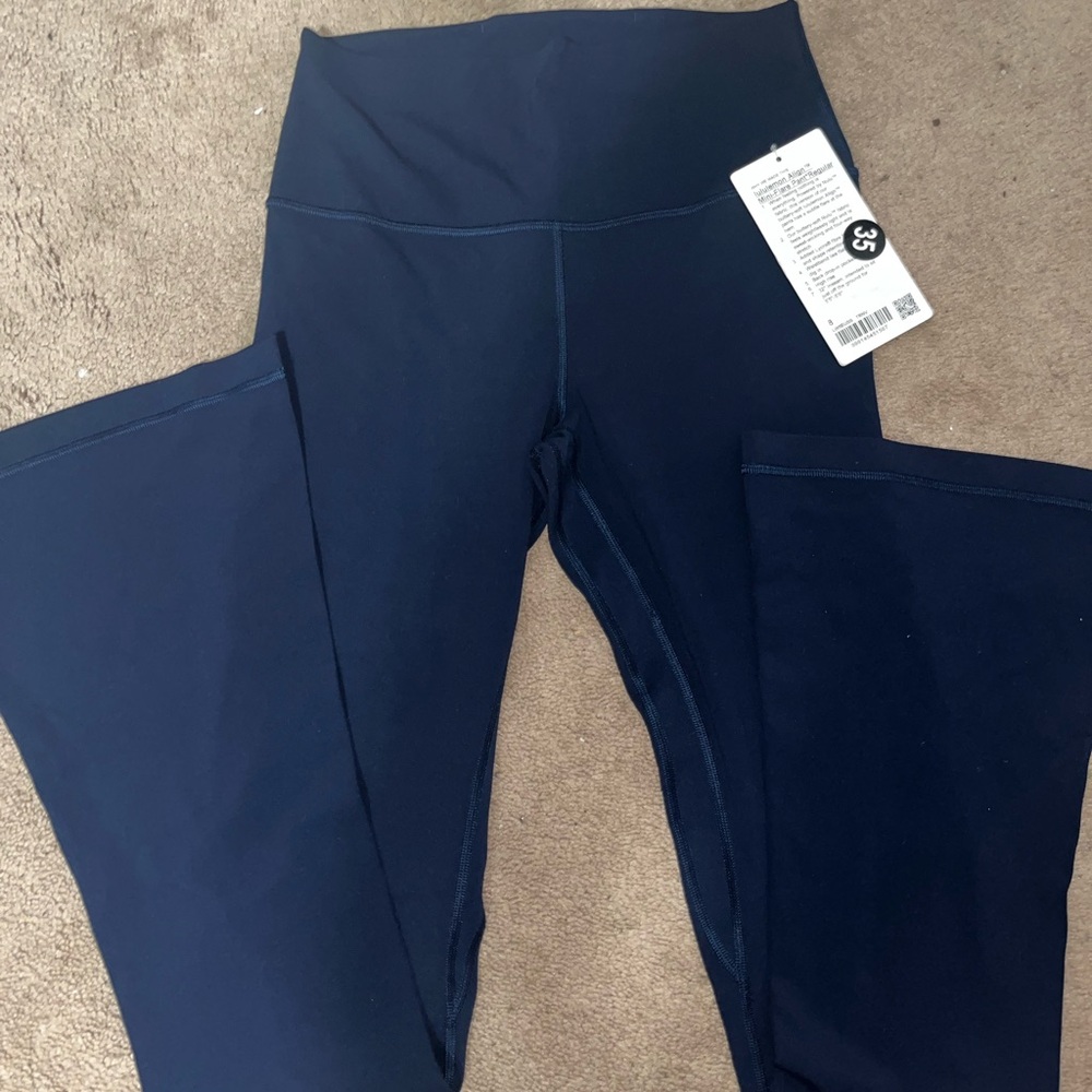 Lululemon Align Mini-Flare Pants in Navy